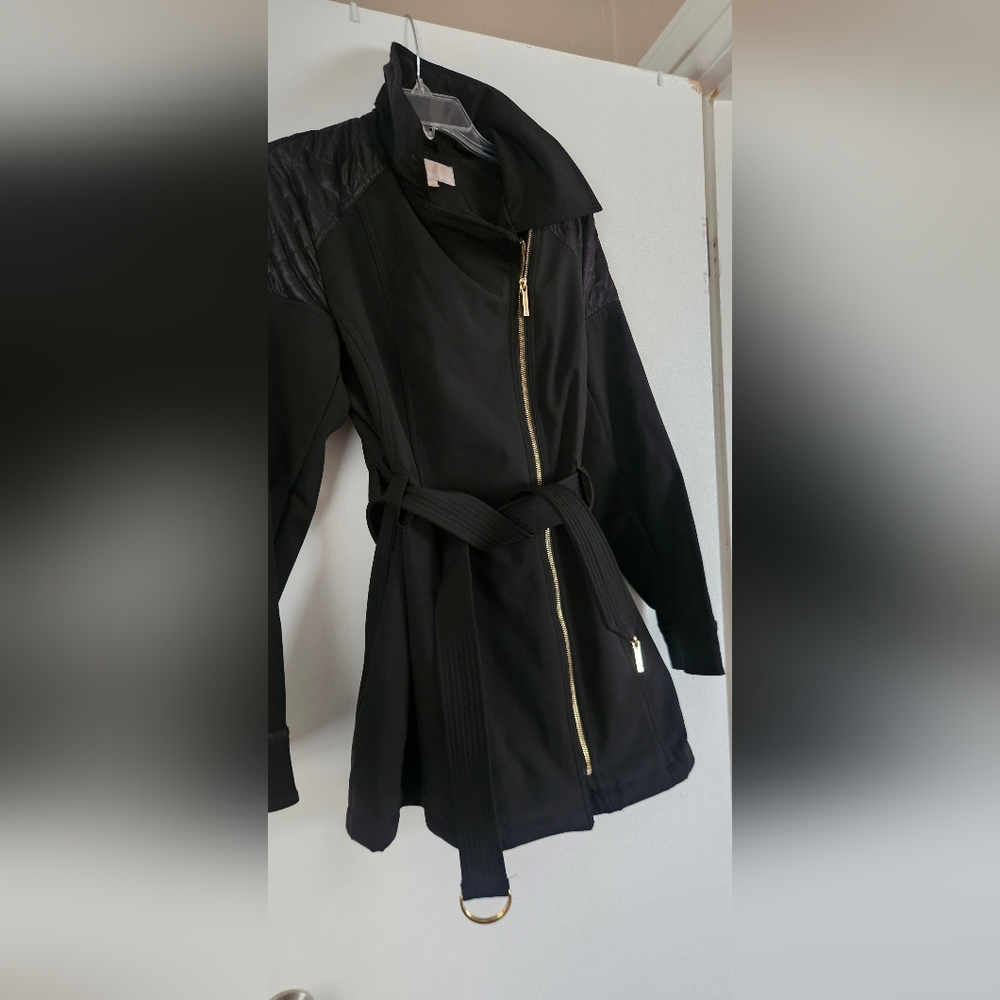 Michael Kors Black Belted Jacket